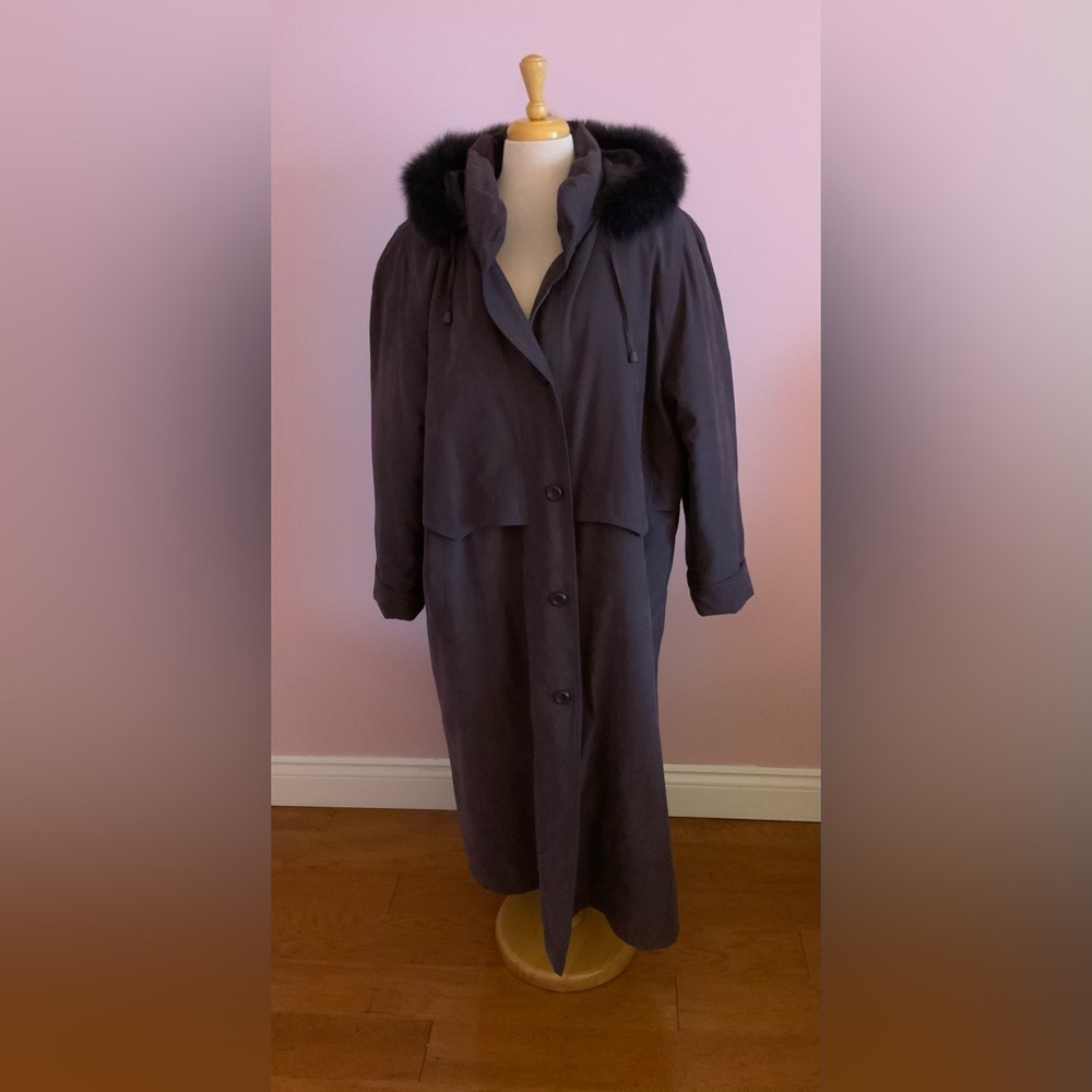 Mauve Long Coat